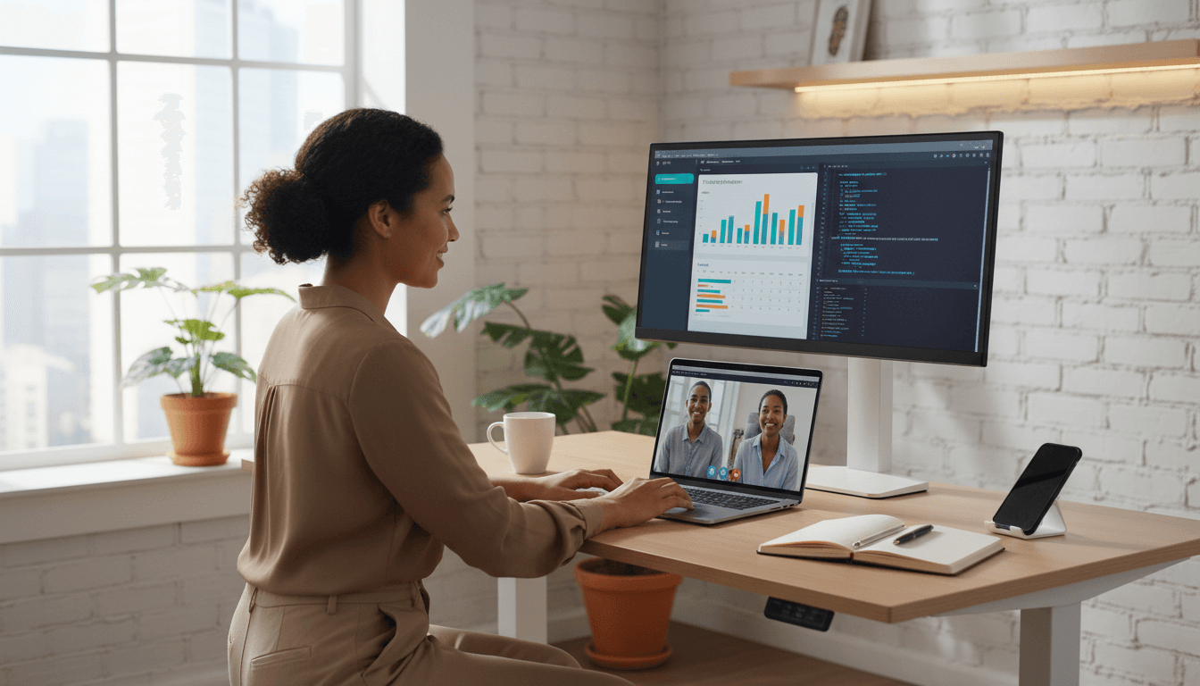 Entrepreneur using digital marketing tools